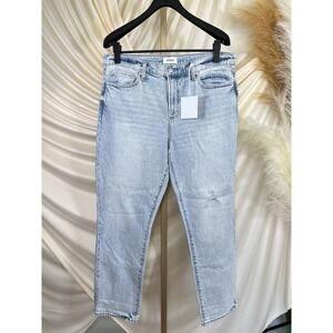 Pistola Womens Riley Mid Rise Relaxed Girlfriend Jeans Saint Vincent Size 32 NEW